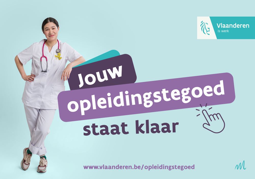 campagnebeeld opleidingstegoed vlaamse overheid